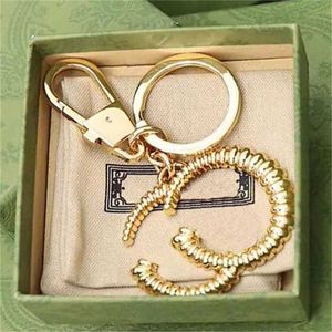 Gucci Guccie GG Вы Designer Key Buckle Fashion Lettera G Portachiavi Luxury Uomo Donna Portachiavi per auto Portachiavi fatti a mano Portachiavi con pendente da donna con scatola'