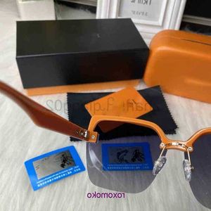 Designer H Sonnenbrille luxuriöser Mode Vintage Frau Herren Mädchen Sonnenbrillen Göttin Brille großer Rahmen mit Geschenkbox polarisiert