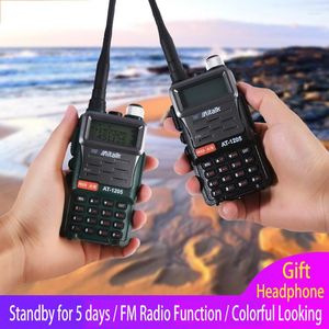 Walkie Talkie Dual Band 136-174mHz 400-520MHz Intercom Outdoor 2-Way Radio AITLK AT-1205 AMUTURE HAM HODHELD WALKIE TALKIE 10KM