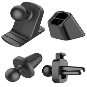 Supporto universale per testa a sfera da 17 mm Supporto per cruscotto Supporto per presa d'aria fisso antiscivolo per supporto per telefono per auto Accessori per auto