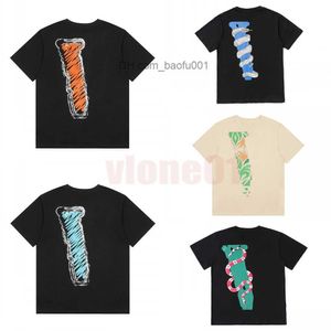 T-shirts masculinas Moda Mens white snake t shirt famoso designer t-shirt grande v alta qualidade hip hop masculino feminino manga curta s-xl Z23628