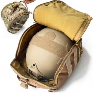 Tactical Helmets Tactical Helmet Storage Bag for Carrying Airsoft Bulletproof Ballistic Fast MICH Wendy HelmetHKD230628