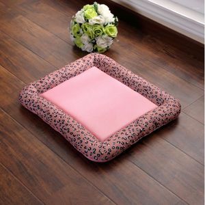 Kennlar tvättbara för stora medelstora små husdjur som sover sommar cool hund sängmatta låda pad anti slip tatami madrass