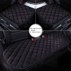Cushions Front Rear Fabric Cushion Breathable Protector Mat Winter Warm Comfortable Car Seat Cover Pad Universal Interior Accessorie 2022 AA230525