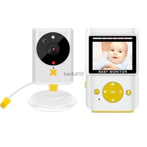 Monitor de bebê wi-fi monitor de vídeo inteligente para crianças conversa bidirecional câmera de vídeo babá babá câmera de segurança monitoramento de temperatura l230619