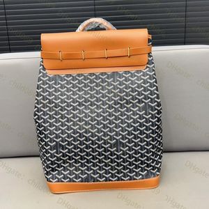 Borsa di design unisex Zaino con lettera di moda Borse a tracolla con pannelli in PU Tasca interna per slot Zaini di grande capacità Uso multiuso