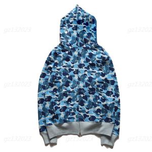 Designer jacka män camo hoodie jackor kamouflage vadderad cardigan tröjor