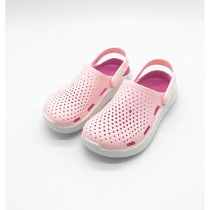 Sandaler Girls Mule Kids Jelly PVC Barn Tappar Summer Slippers TPU Beach Shoes Crocks Sandaler för tjejstorlek EU30 31 32 33 34 35 230628