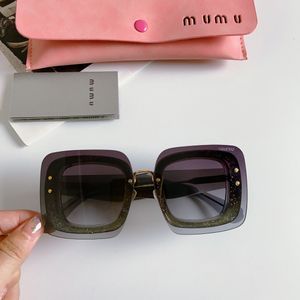 Açık Hava Sporları MIU Güneş Gözlüğü Kadın Markalı Gözlükler, Ön Cam Güneş Gözlüğü Süren Erkekler İçin Lüks Tasarımcı