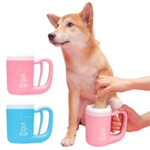 Other Dog Supplies Soft Silicone Manual Pressing and Rotating Pet Cat Foot Paw Cleaning Cup Suitable for Small Medium Sized 230628