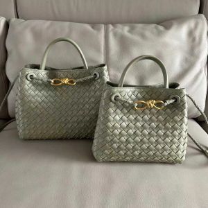 Botteg venetas venettaly bag toven toven topen naffice metal andiamo Girl Summer Bags Bugle Bag Tote 2023 Дизайнерская веревка для коры.