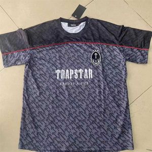 Projektant Mens T Shirt Trapstar Football Football Jersey Summer Hip Hop Streetwear High Verse Sportswear SHT3 SHT3
