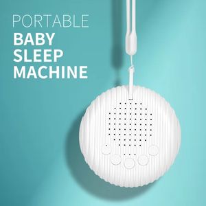 Baby Monitor Camera White Noise Machine with 10 ral Sounds Timed Shutdown Care Sleeping Aid Therapy Device Relaxing Soothing Night Helper 230628