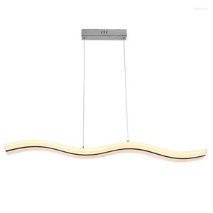 Chandeliers LukLoy Modern Chandelier Dimmable With Remote Control Bedroom Living Room Suspension Lamp Simple Nordic Style Acrylic LED Light