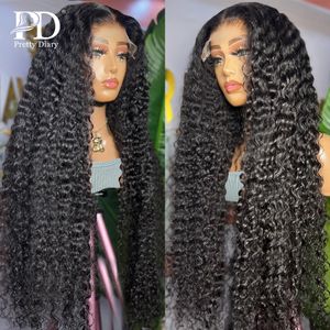 Spitzenperücken HD 30 40 Zoll tiefe Welle 13x4 Spitzenfront Human Brazilian 250 Clre Loose Curly 13x6 Transparente Frontal S für Frauen 230629