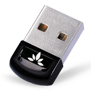 イヤホンAvantree DG40S USB BluetoothアダプターPC用のBluetoothアダプター、デスクトップラップトップコンピューター用のBluetoothドングル4.0、マウス、キーボード、ヘッドフォン