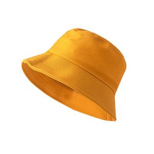 2022 Czarna biała solidna czapka wiadra unisex bob caps hip hop gorros mężczyzn kobiety Summer Panama Cap Beach Sun Fishing Boonie Hat