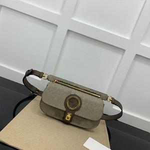 9A Women Bumbag Canvas Waist Designer Handbags Purse Cross Body Fashion Handbag Famous Fanny Pack Dust Bags Wallet Purse