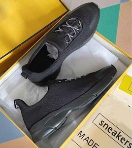 Tasarımcı 2023S Erkekler Daha Hızlı Sneaker Ayakkabı Örgü Nefes Deri Eğitmen Tıknaz Kauçuk Taban Platformu Kaykay Yürüyüş Ünlü Marka İndirim Çift Rahat Ayakkabılar