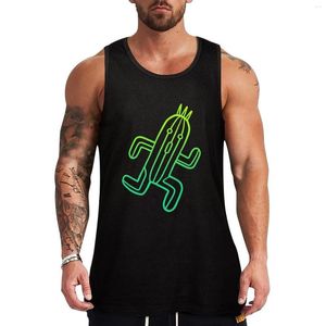 Canottiere da uomo Final Fantasy - Cactuar Top Abbigliamento fitness per magliette da uomo