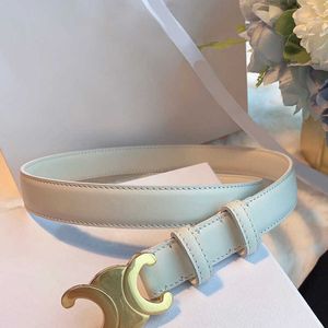 Belts Luxury Genuine Leather Designer Shiny Golden Silver Buckle Flash Sale Ceinture Homme Luxe Triomphe Buckle Leather Belt Womens 2202 5ess965