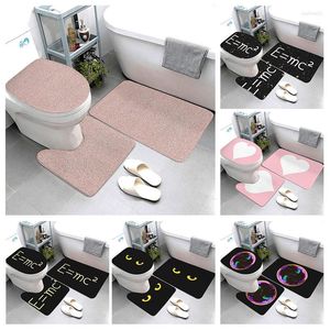 Bath Mats Anti-slip Mat Bathroom Small Rug Shower Animal Entrance Door Kitchen Color Balcony Room Bathtub Toilet