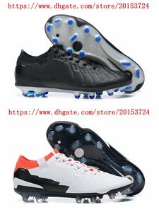 Męskie buty piłki nożnej Cleats Tiempo Legend 10 Elite FG Football Boots Scarpe da Calcio