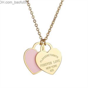 Pendant Necklaces Gold necklace for women trendy jewlery bracelets designer costume cute necklaces fashion luxurious jewellery Z230629