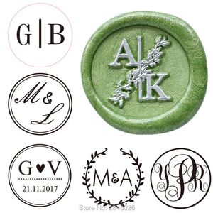 Stamps Custom Two initials Wax Seal Stamp Custom Wax Seal Stamp Kit wedding invitation seals wedding gift personalised wood wax stamp 230628