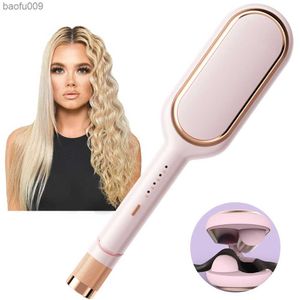 32mm Hair Curling Iron Ceramic 2 Barrel Wave Iron Hair Curler Waver Wand Roll Perm Splint Electric Curly Hair Crimper Styler