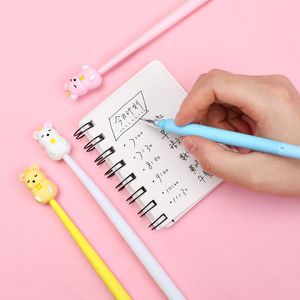 Canetas 32 PC/LOTOTOOM FOTO Urso Bear Animal Signature Gel Ink Pen/Creative Student Office Stationery/Children Prêmio Presente