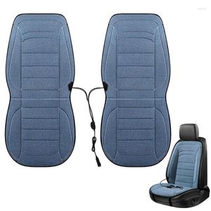 Car Seat Covers Heated Cover Cushion With 2 Levels Universal 12V Heater Pad For Winter Heating Car-covers Auto Accessories