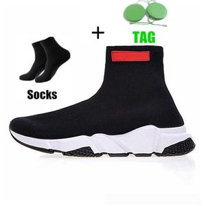 2024 Hızlar 2.0 Tasarımcılar V2 Günlük Ayakkabı Platformu Sneaker Erkek Kadınlar Tripler Paris Socks Boots Siyah Beyaz Blue Light Graffiti Vintage Marka Eğitimleri Sneakers