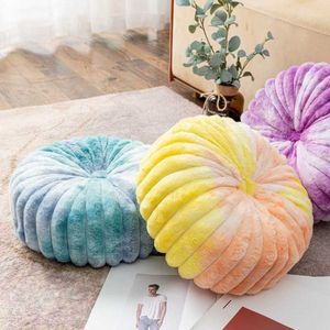 Cushion/Decorative Round Pumpkin Shaped Cushion Handmade Fashion Sofa Cushion Bedside Cushion Cute Home Decor