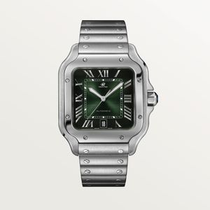 Business-Herren-Automatikwerk, Designer-Armbanduhr aus Edelstahl, Gold, Saphirglas, wasserdicht, Montre De Luxe
