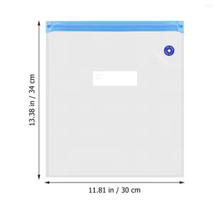 Saklama Torbaları Filament Vakum Seyahat Organizatör Toz Yeniden Kullanılabilir Sıralama 3D Malzemeleri Giysi 34X30X0.1 cm Ambalaj