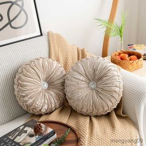 Cushion/Decorative Round Shaped Pumpkin Cushion Handmade Cushionfor Office Bedroom Living Room Home Decor R230629