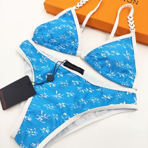 Designer de maiô cobrir as mulheres conjuntos de biquíni banho impresso fatos de banho verão beach wear terno de natação para mulher cjd2306291