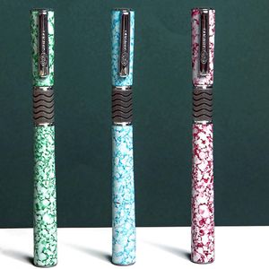 Pens 3PCS Shuiyao National Style Design Metal Fountain Pen Highend Alligraphy Pen Nowy rok Prezent Men Business Office