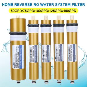 Shavers 400gpd /125/100/75/50gpd Reverse Osmosis Ro Membrane Replacement Water Filter System Purifier Drinking Treatment Home Kitchen