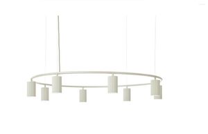 Pendant Lamps Post-modern Hanging Chandelier In Dining Room Bar Table Small Lamp Minimalist Living Bedroom Ring