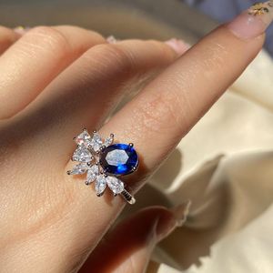 ネックレスイヤリングセットVersa Jewelry厚い925シルバーターコイズブルーラウンドガラスリング女性馬のアイジルコンデザインプレミアム製品