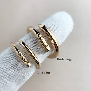 2023 Luxury Quality V Gold Material Thin Ring In 18 K Rose Gold Plated Have Box Stamp PS7995 Have Logo