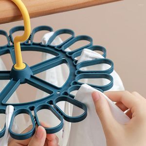 Hangers Dry And Wet Use Drying Socks Clip Serrated Non-Slip Hanger For Children's Clothes Rack Dormitory