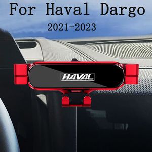 Supporto Del Telefono dell'automobile Per Haval Dargo 2021 2022 2023 Car Styling Staffa GPS Del Basamento Supporto Girevole Mobile Accessori