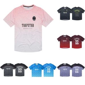 Trapstar Football Jersey Herren T-Shirt Designer Kurzarm Sommer Cause Hip Hop Street Tops 1xq2