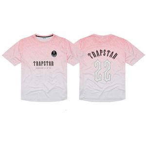 Trapstar t Shirts Mens Football Jersey Designer Tees Women Summer Casual Solto Drying Quick T-shirts Luxury Sleeve Street Fashion Tops 1rdh