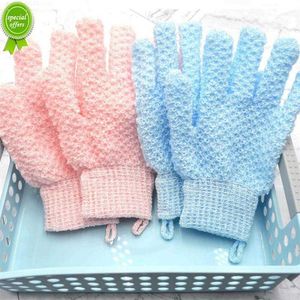 1 2PCS Bath Gloves For Peeling Exfoliating Gloves Mitt Shower Scrub Gloves Massage For Body Scrub Sponge Wash Body Skin SPA