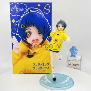 Minifig 20cm Anime WONDER EGG PRIORITY Figura Ooto Ai PVC Figura de ação Brinquedos para presente de crianças Modelo colecionável Bonecas J230629