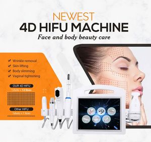 6 I 1 HIFU Machine Beauty Instrument HIFU Vaginal Drawing Skin Lift RF Microneedling mer exakt och effektiv behandling av olika djupinriktad vävnad